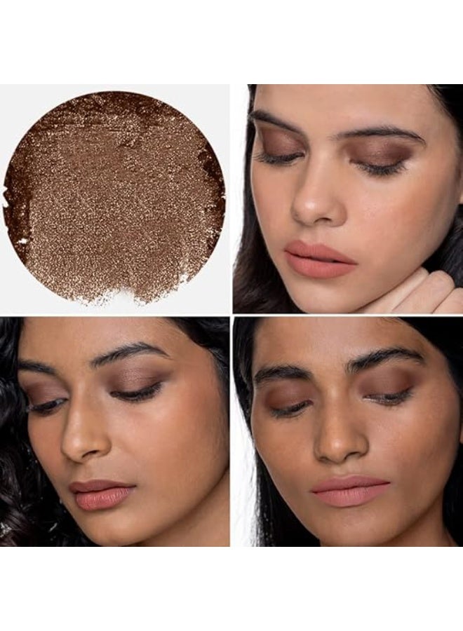 كيرو قلم ظلال العيون كيرو طويل الأمد لتفتيح البشرة - لون نحاسي رملي (بني مع لؤلؤ برونزي)، 1.4 غرام | مقاوم للماء، غني بالأصباغ، مرطب | نباتي، خالٍ من البارابين، لم يُختبر على الحيوانات | غني بفيتامين سي وزيت بذور المانجو - Image 4